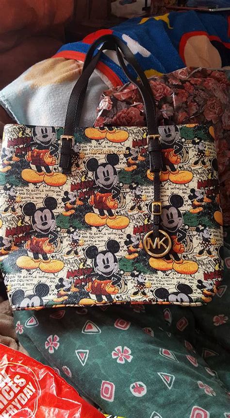 mickey mouse michael kors bag|michael kors honeymoon bag.